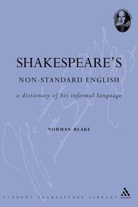 Produktbild: Shakespeare's Non-Standard English