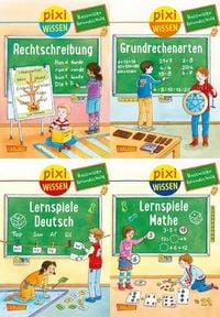 Bild vom Artikel Pixi Wissen: Pixi Wissen 4er-Set: Basiswissen Grundschule (4x1 Exemplar) vom Autor Eva Bade
