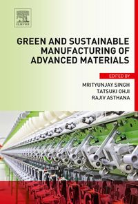 Produktbild: Green and Sustainable Manufacturing of Advanced Material