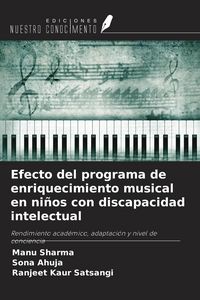 Produktbild: Efecto del programa de enriquecimiento musical en ni&ntilde;os con discapacidad intelectual