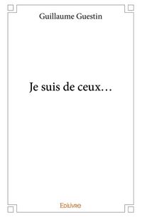 Produktbild: Je suis de ceux...