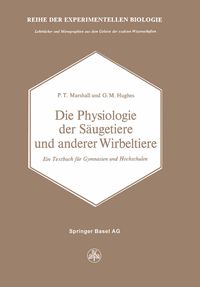 Produktbild: Die Physiologie der S&auml;ugetiere und anderer Wirbeltiere