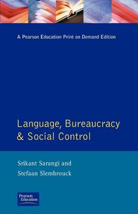 Produktbild: Language, Bureaucracy and Social Control