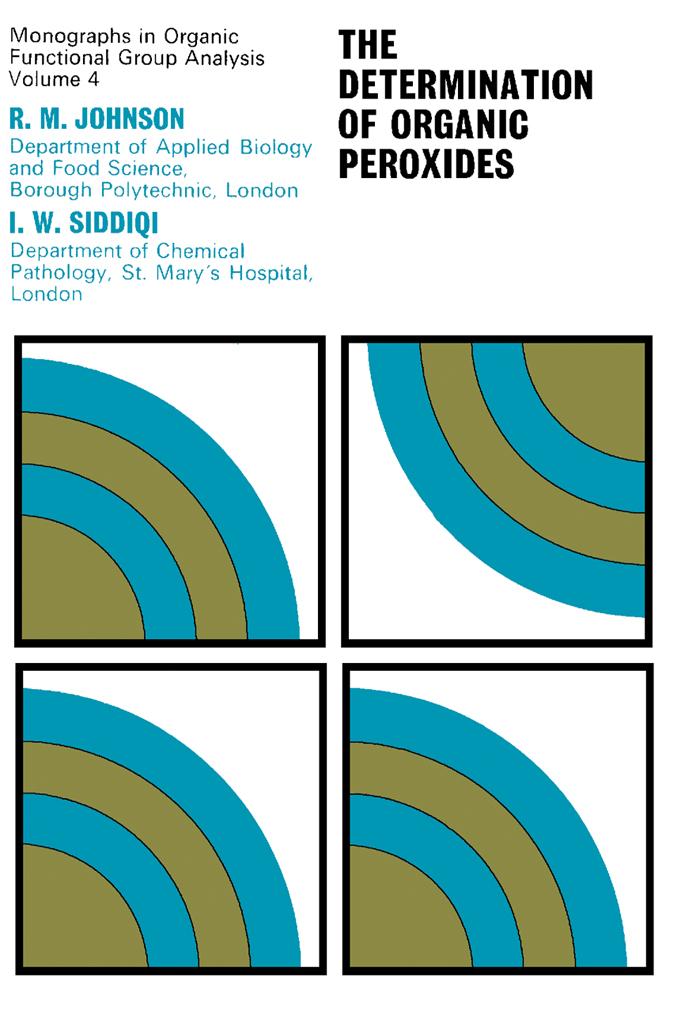 Produktbild: The Determination of Organic Peroxides
