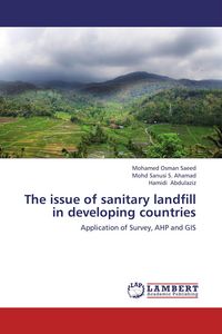 Produktbild: The issue of sanitary landfill in developing countries