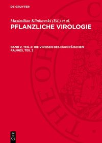 Produktbild: Die Virosen des europ&auml;ischen Raumes, Teil 2