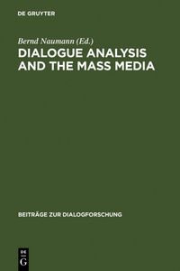 Produktbild: Dialogue Analysis and the Mass Media