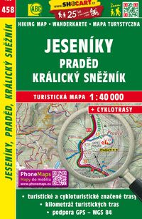 Produktbild: Wanderkarte Tschechien Jeseniky, Praded, Kralicky Sneznik 1 : 40 000