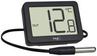 Produktbild: TFA Dostmann Digitales Innen-Au&szlig;en-Thermometer Thermometer Schwarz