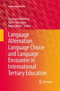 Produktbild: Language Alternation, Language Choice and Language Encounter in International Tertiary Education