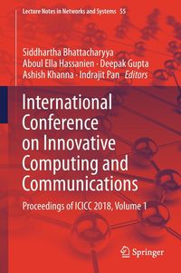 Produktbild: International Conference on Innovative Computing and Communications