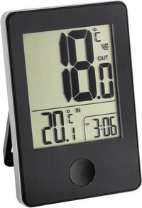 Produktbild: TFA Dostmann 30.3051.01 Thermometer Schwarz 30.3051.01