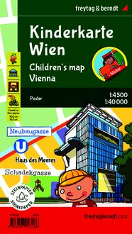 Produktbild: F&uuml;rnhammer, A: Kinderkarte Wien, Poster 1:40.000