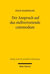 Produktbild: Der Anspruch auf das stellvertretende commodum