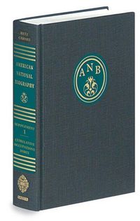Produktbild: Amer Natl Biog