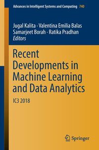 Produktbild: Recent Developments in Machine Learning and Data Analytics