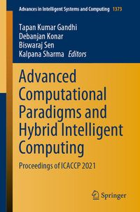 Produktbild: Advanced Computational Paradigms and Hybrid Intelligent Computing
