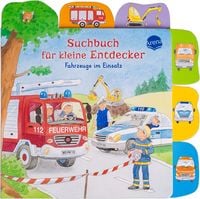Produktbild: Suchbuch f&uuml;r kleine Entdecker. Fahrzeuge im Einsatz