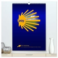 Produktbild: Jakobsweg - Camino Franc&eacute;s (hochwertiger Premium Wandkalender 2027 DIN A2 hoch), Kunstdruck in Hochglanz