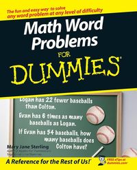 Produktbild: Math Word Problems for Dummies