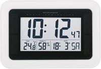 Produktbild: KW9101 Solar, Funk Wanduhr 280mm x 190mm x 23mm Weiß