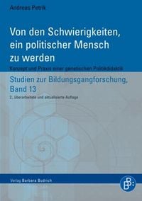 Produktbild: Von den Schwierigkeiten, ein politischer Mensch zu werden