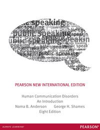Produktbild: Human Communication Disorders: An Introduction