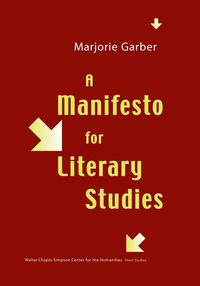 Produktbild: A Manifesto for Literary Studies