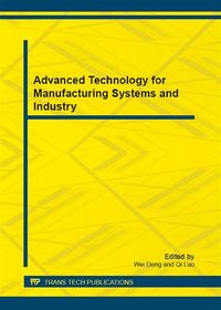 Produktbild: Advanced Technology for Manufacturing Systems and Industry