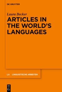 Produktbild: Articles in the World&rsquo;s Languages
