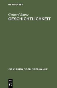 Produktbild: Geschichtlichkeit