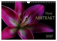 Produktbild: Floral Abstrakt 2027 (Wandkalender 2027 DIN A4 quer), CALVENDO Monatskalender