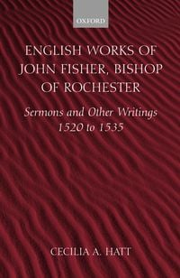 Produktbild: English Works of John Fisher, Bishop of Rochester