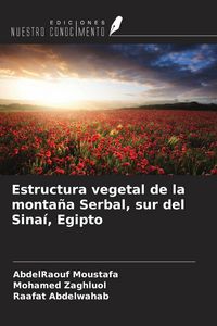 Produktbild: Estructura vegetal de la monta&ntilde;a Serbal, sur del Sina&iacute;, Egipto