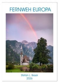 Produktbild: Fernweh Europa (Wandkalender 2026 DIN A2 hoch), CALVENDO Monatskalender