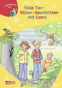 Produktbild: Lesen lernen mit Conni: Tolle Tier-Silben-Geschichten mit Conni