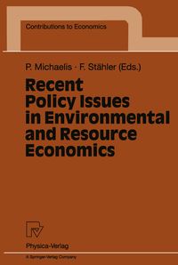 Produktbild: Recent Policy Issues in Environmental and Resource Economics