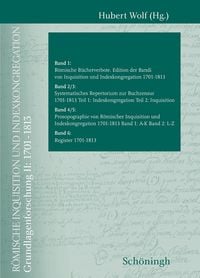 Produktbild: R&ouml;mische Inquisition und Indexkongregation