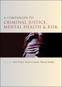 Produktbild: A Companion to Criminal Justice, Mental Health and Risk