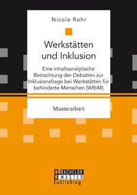 Produktbild: Werkst&auml;tten und Inklusion