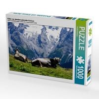 Produktbild: K&uuml;he vor atemberaubender Kulisse (Puzzle)
