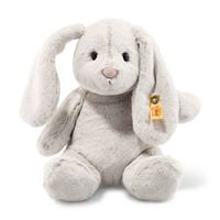 Produktbild Steiff 080470 - Hoppie Hase, hellgrau, Plüsch, 28 cm