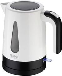 Produktbild: Silva Homeline KL1025 Wasserkocher Wei&szlig;, Schwarz Fassungsverm&ouml;gen: 1.2l