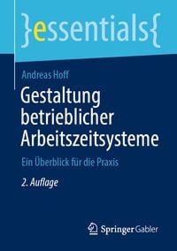 Produktbild: Gestaltung betrieblicher Arbeitszeitsysteme