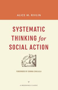 Produktbild: Systematic Thinking for Social Action