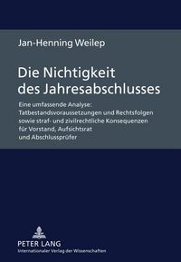 Produktbild: Die Nichtigkeit des Jahresabschlusses