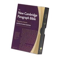 Produktbild: New Cambridge Paragraph Bible-KJV