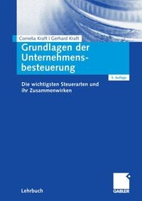 Produktbild: Grundlagen der Unternehmensbesteuerung