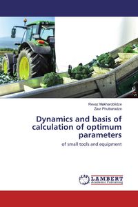 Produktbild: Dynamics and basis of calculation of optimum parameters