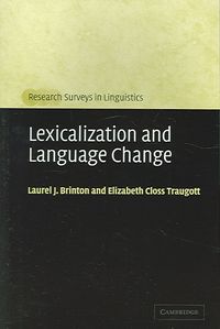 Produktbild: Lexicalization and Language Change